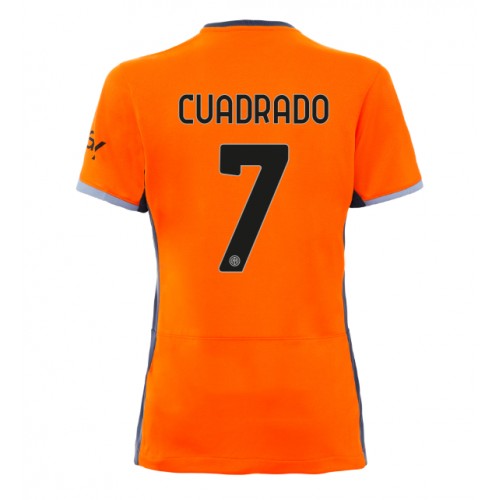 Ženski Nogometni dresi Inter Milan Juan Cuadrado #7 Tretji 2023-24 Kratek Rokav